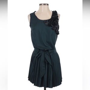 Ya Los Angeles Dark Green Mini Dress